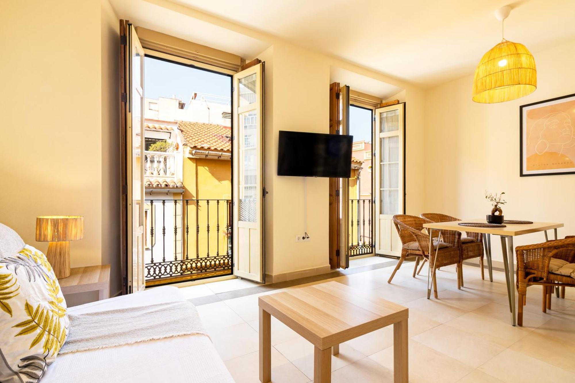 Malaga Center Flat La Victoria City Center Daire Dış mekan fotoğraf